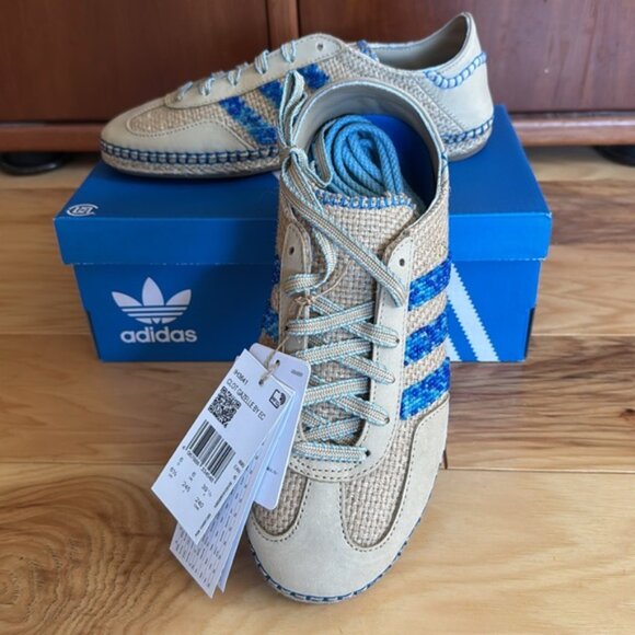 ADIDAS CLOT Gazelle by Edison Chen Linen Khaki - IH3641 Sz 6.5/8 - Picture 10 of 14